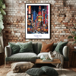 Tokyo Nights Poster PosterGoat