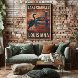 Lake Charles, Louisiana Poster