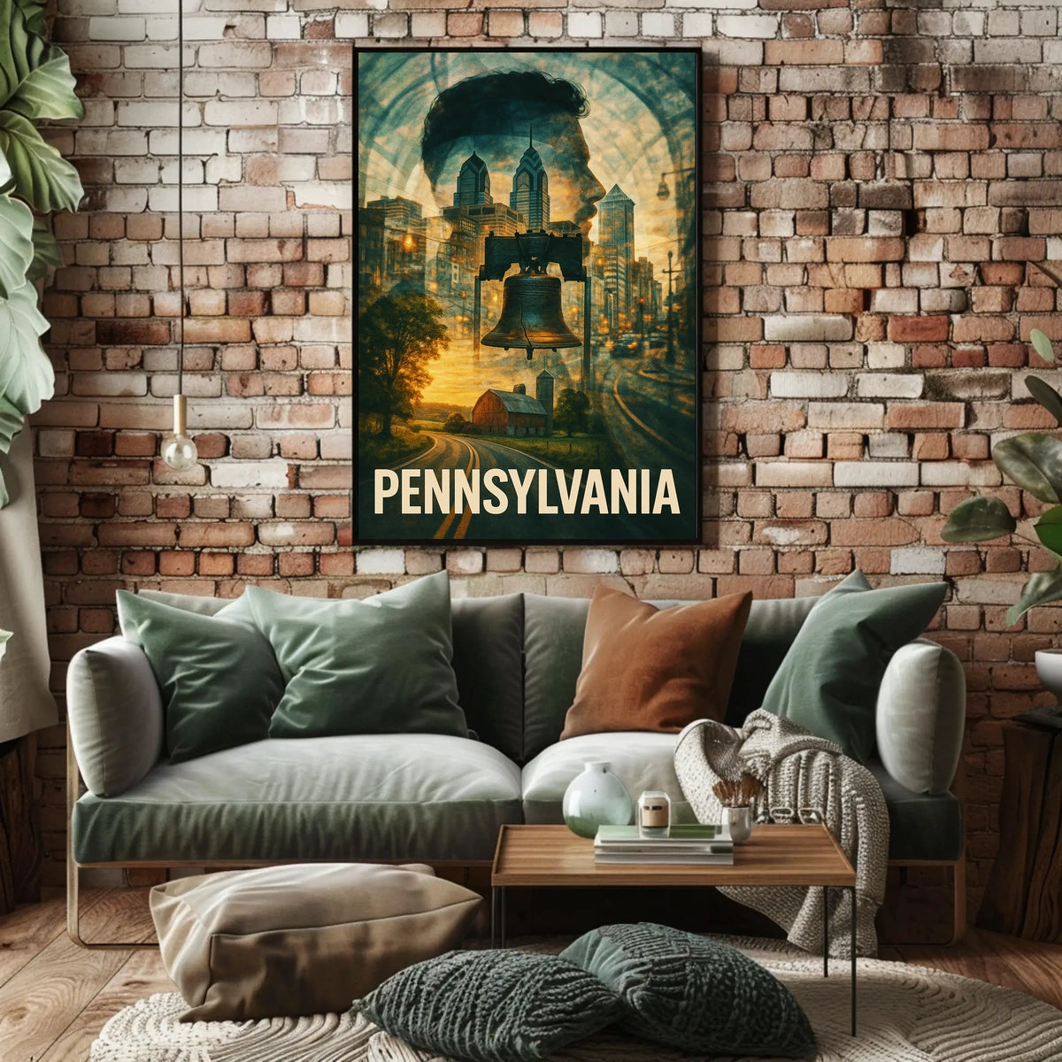 Pennsylvania A Journey Through Time Poster