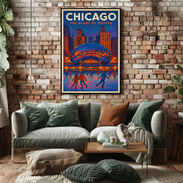 Chicago The Heart of Winter Poster