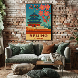 Beijing, China Temple of Heaven Poster