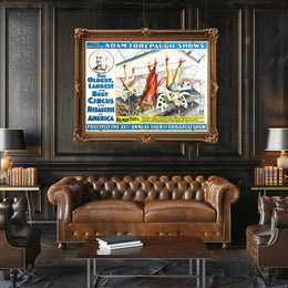 Adam Forepaugh Shows – 31st Annual Tour Poster