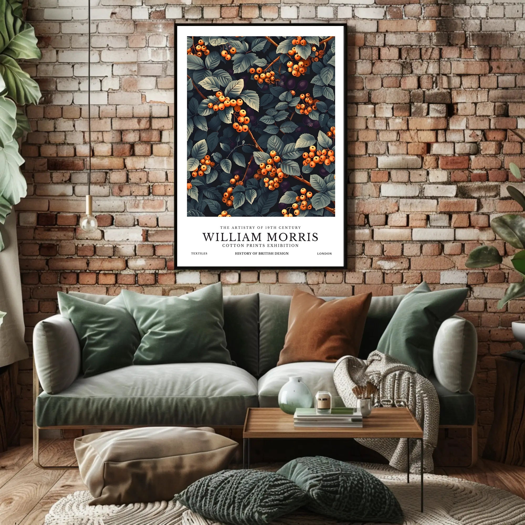 William Morris 19th Century Art Poster