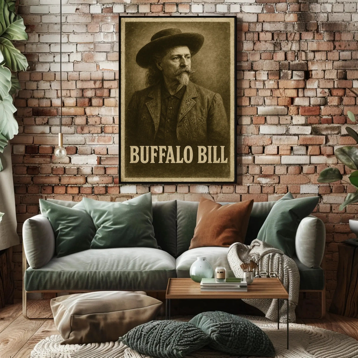 Buffalo Bill Iconic American Old West Cultural Heritage Poster