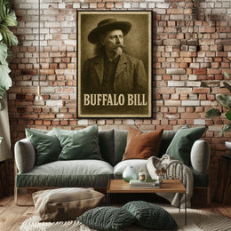 Buffalo Bill Iconic American Old West Cultural Heritage Poster