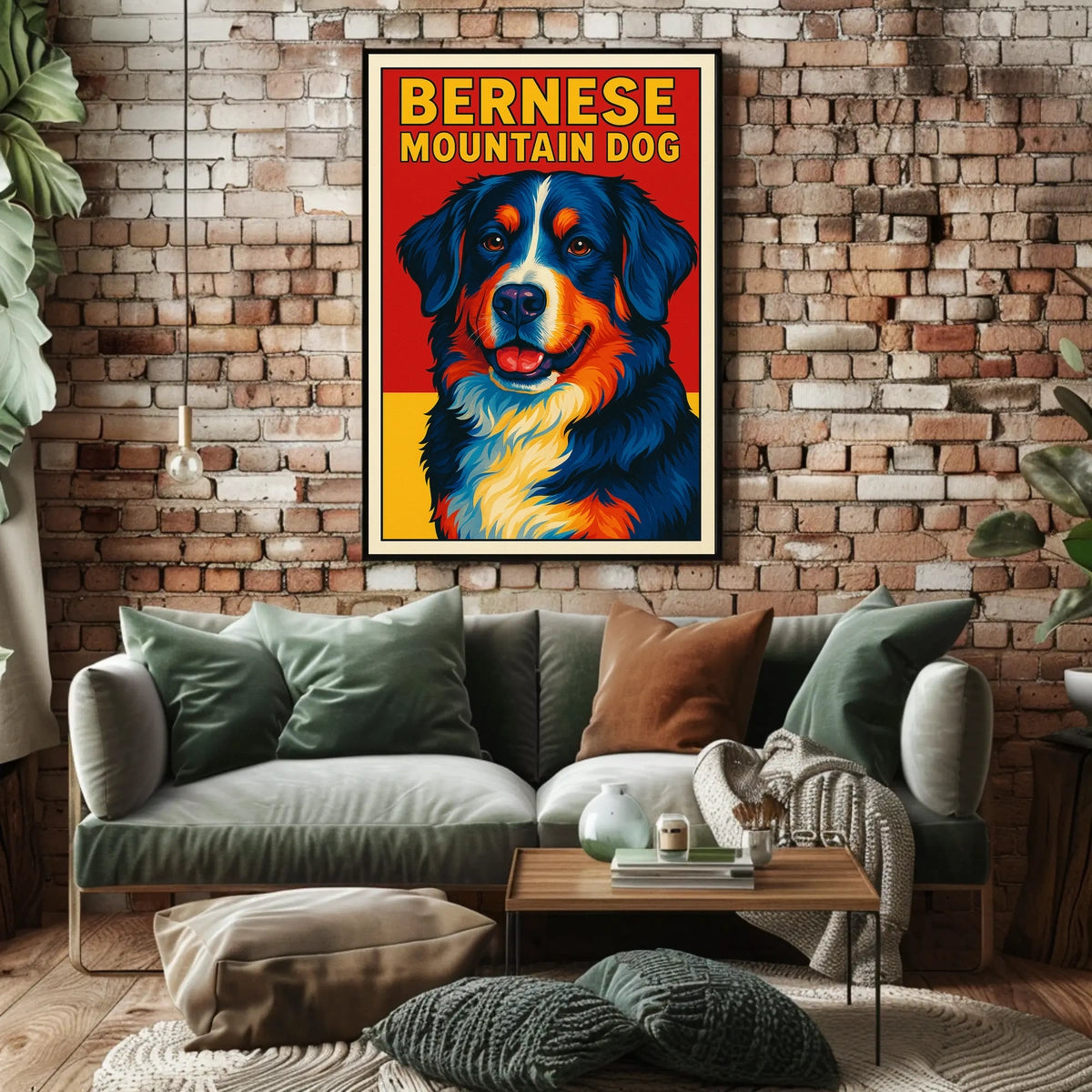 Bernese Mountain Dog Poster