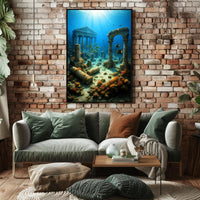 Lost City Under the Sea Poster PosterGoat