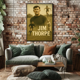Jim Thorpe Athletic Legend Poster