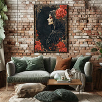 Day of the Dead Gothic Print Cultural or Heritage Poster