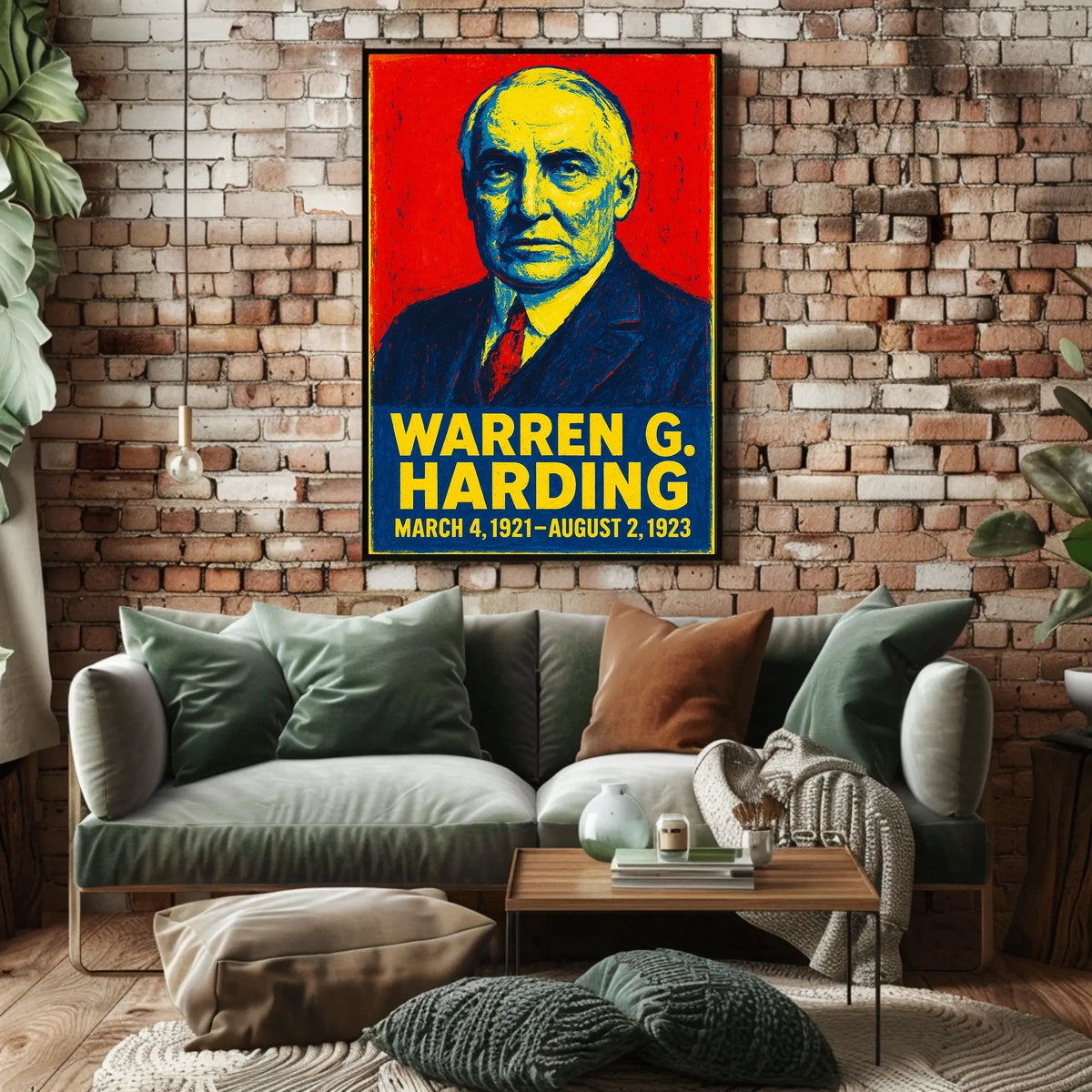 Warren G. Harding Poster