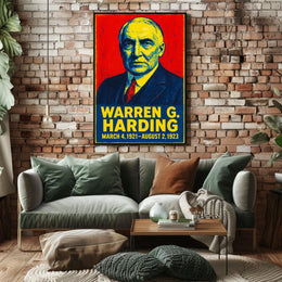 Warren G. Harding Poster