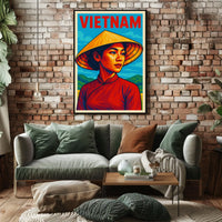 Vietnam Cultural Portrait Poster