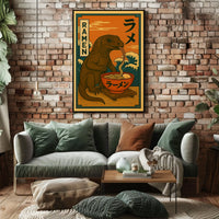 Ramen Reptile Delight Poster