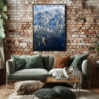 Winter Forest Landscape Poster