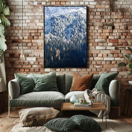 Winter Forest Landscape Poster