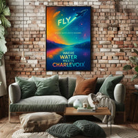 Fly High Charlevoix Dreamscape Travel Poster