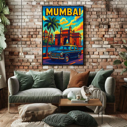 Vibrant Mumbai Poster