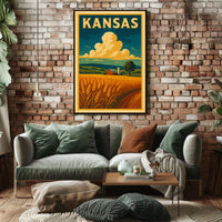 Kansas Countryside Poster
