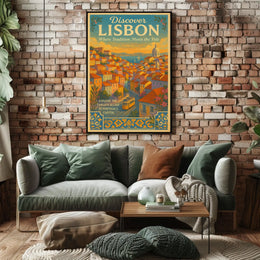 Discover Lisbon Poster