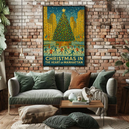 Christmas In The Heart Of Manhattan Poster