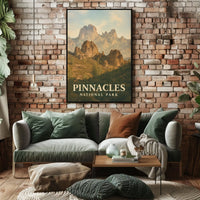 Pinnacles National Park Poster