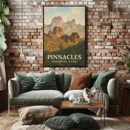 Pinnacles National Park Poster