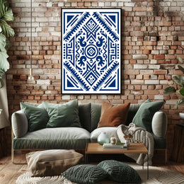 Geometric Abstraction Abstract Poster
