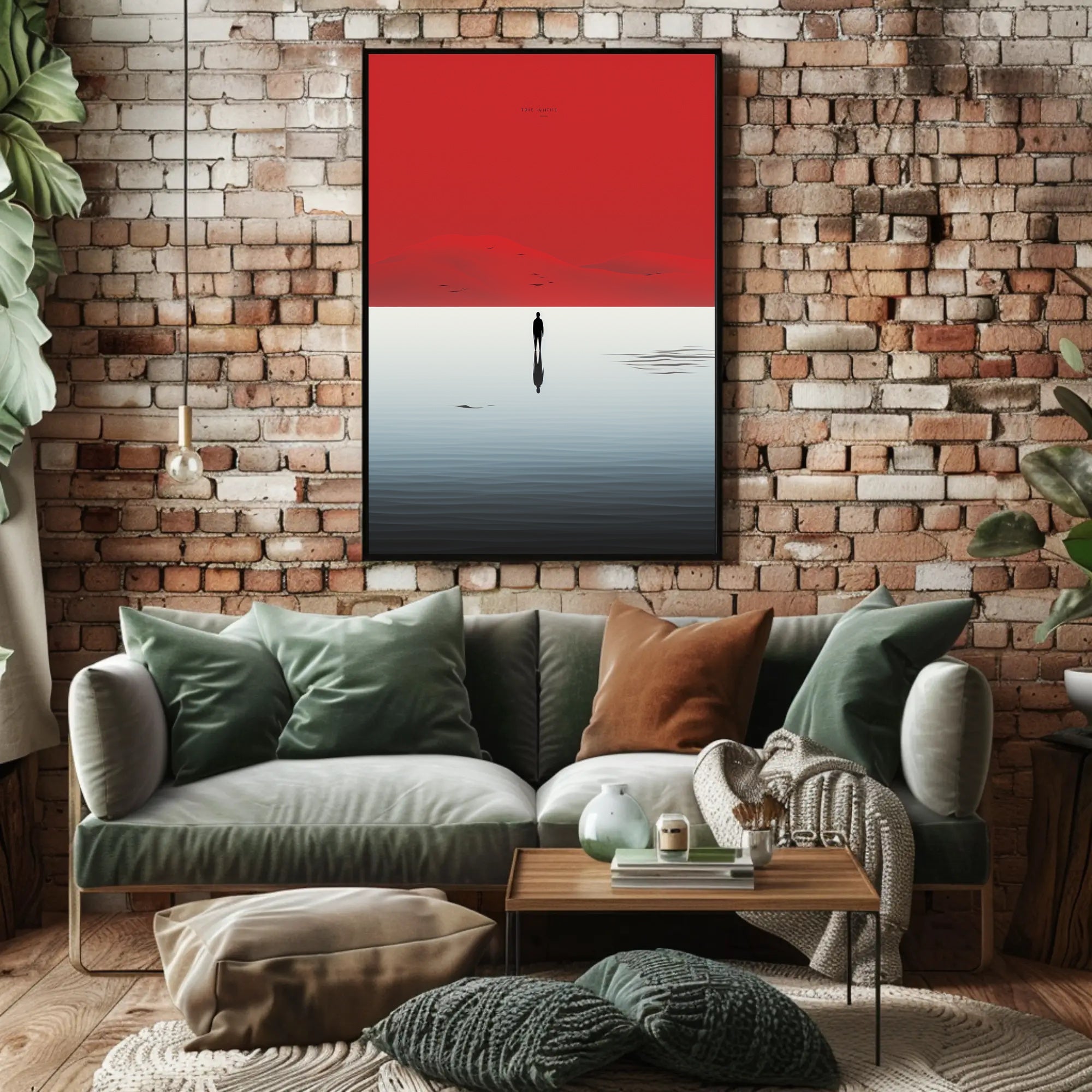 Solitary Reflection Poster