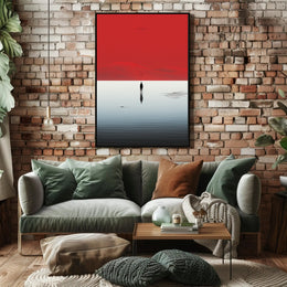 Solitary Reflection Poster