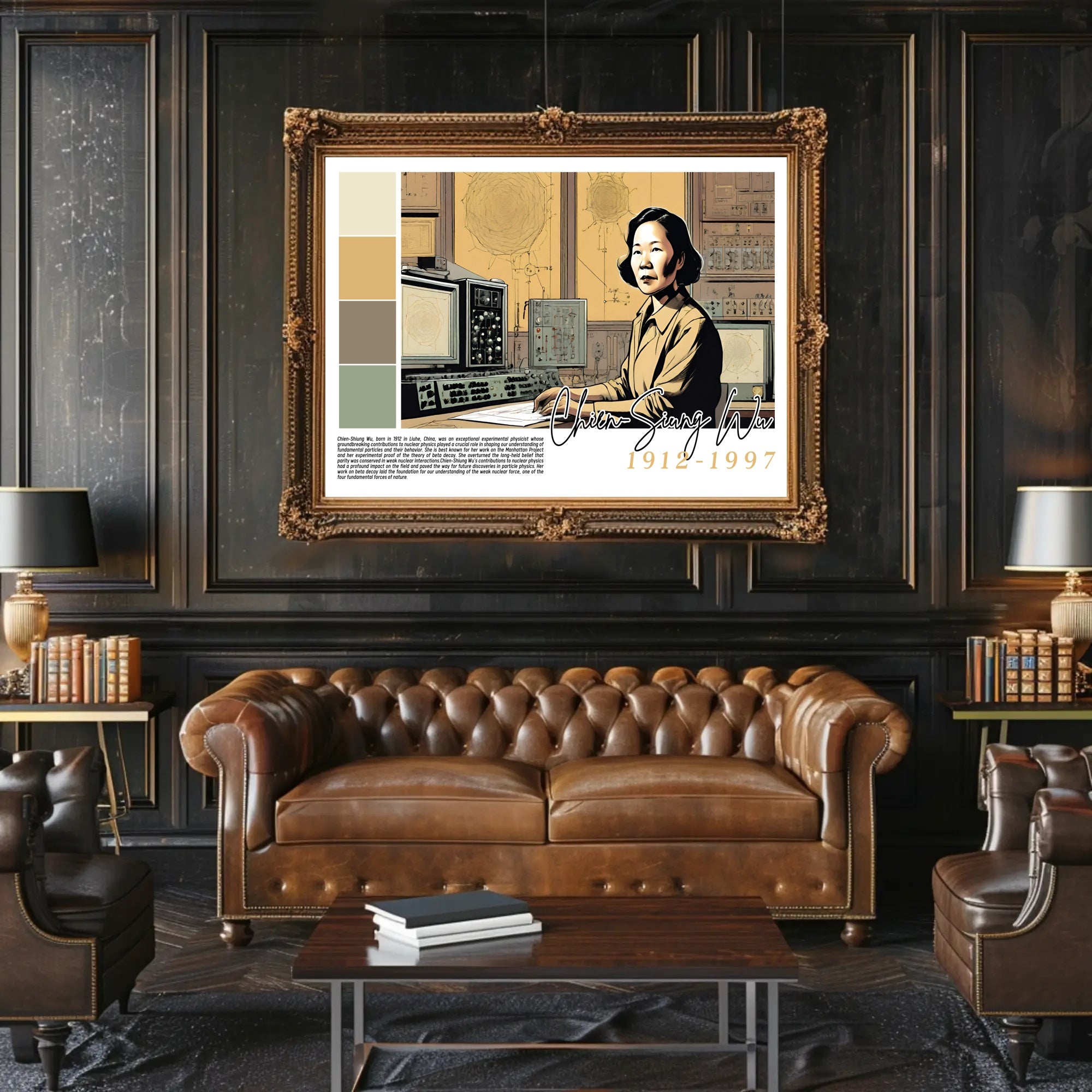 Celebrating Chien-Shiung Wu Poster