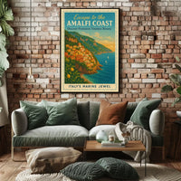 Discover Positano's Timeless Beauty Travel Poster
