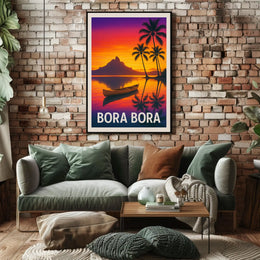 Bora Bora Paradise Poster