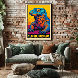 Komodo Dragon Poster