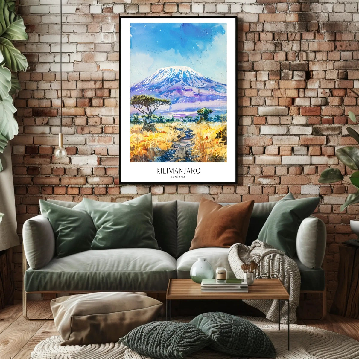 Majestic Kilimanjaro Poster