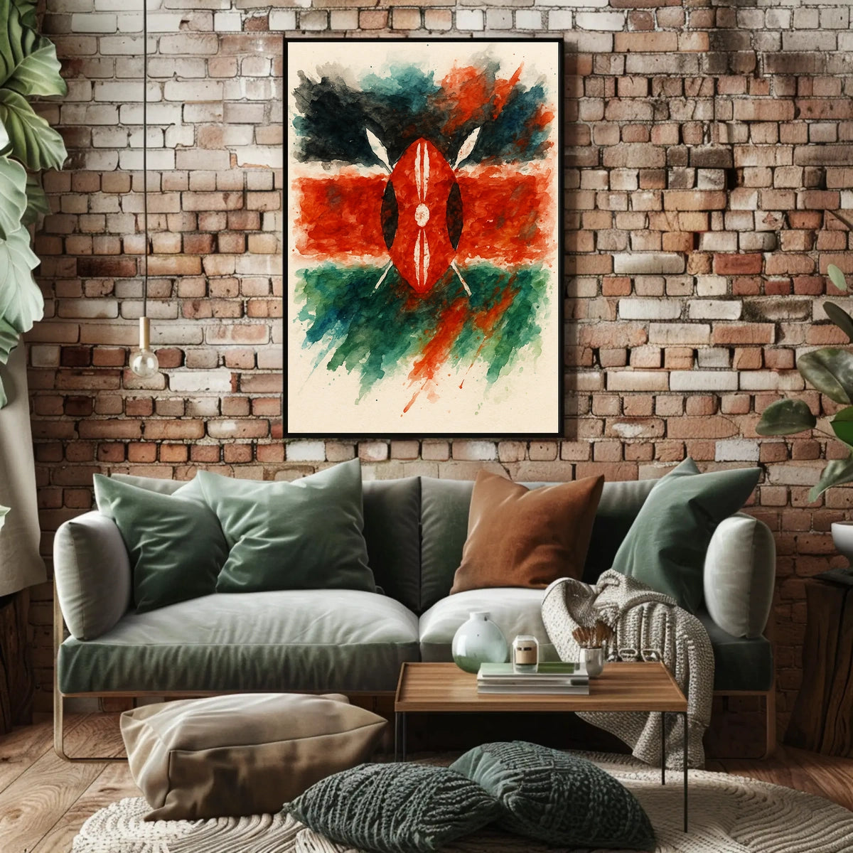 Colors of Kenya Poster