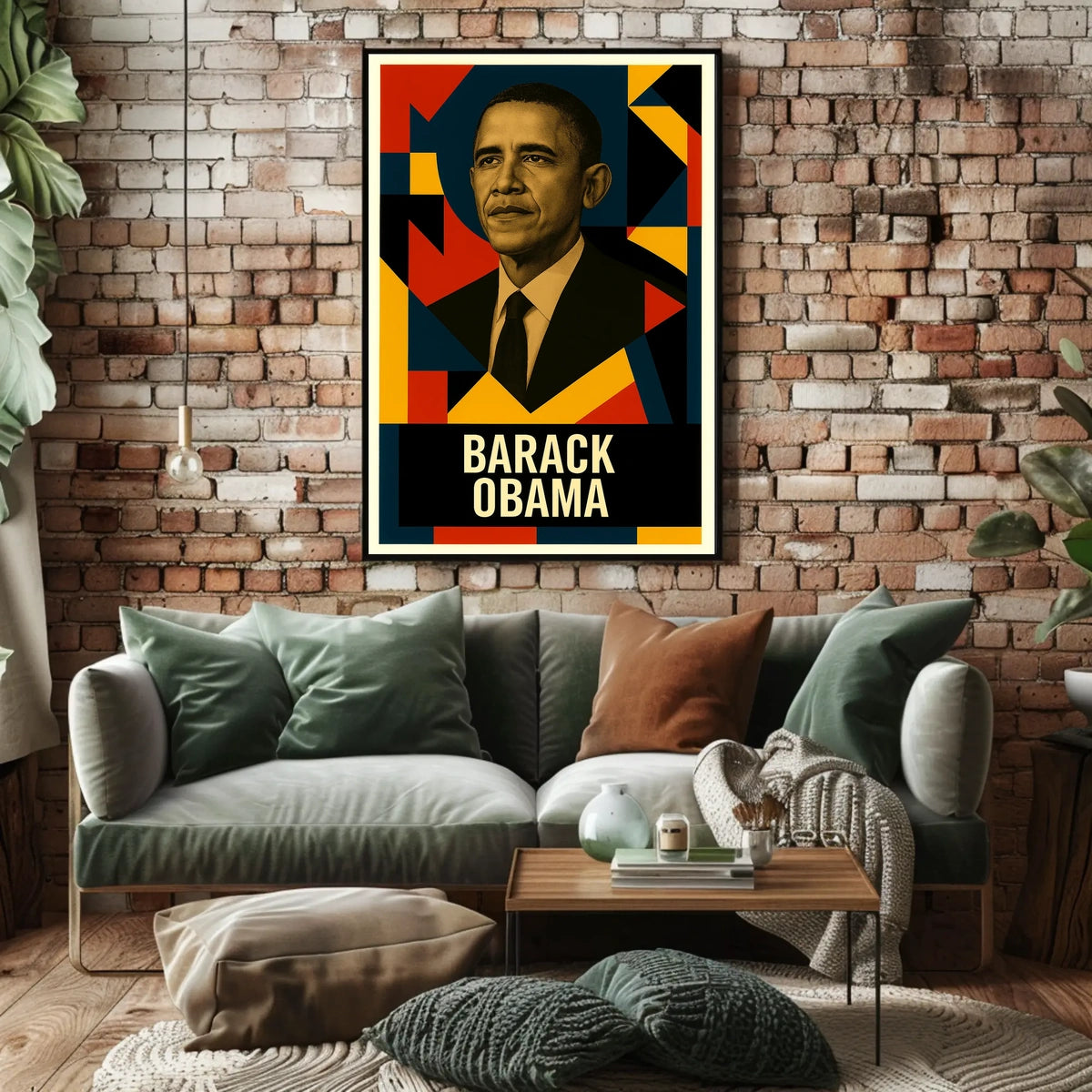 Barack Obama 44th President of the United States Abstract Pop Poster