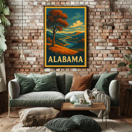 Alabama Landscape Poster