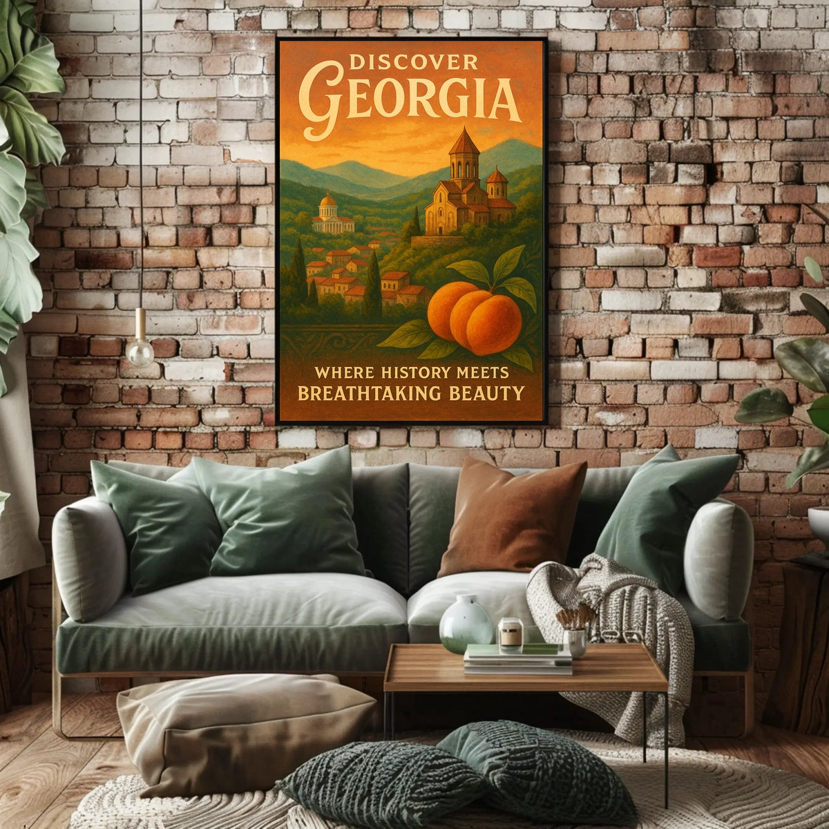 Discover Georgia Poster