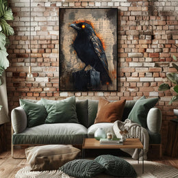 The Enigmatic Raven Poster