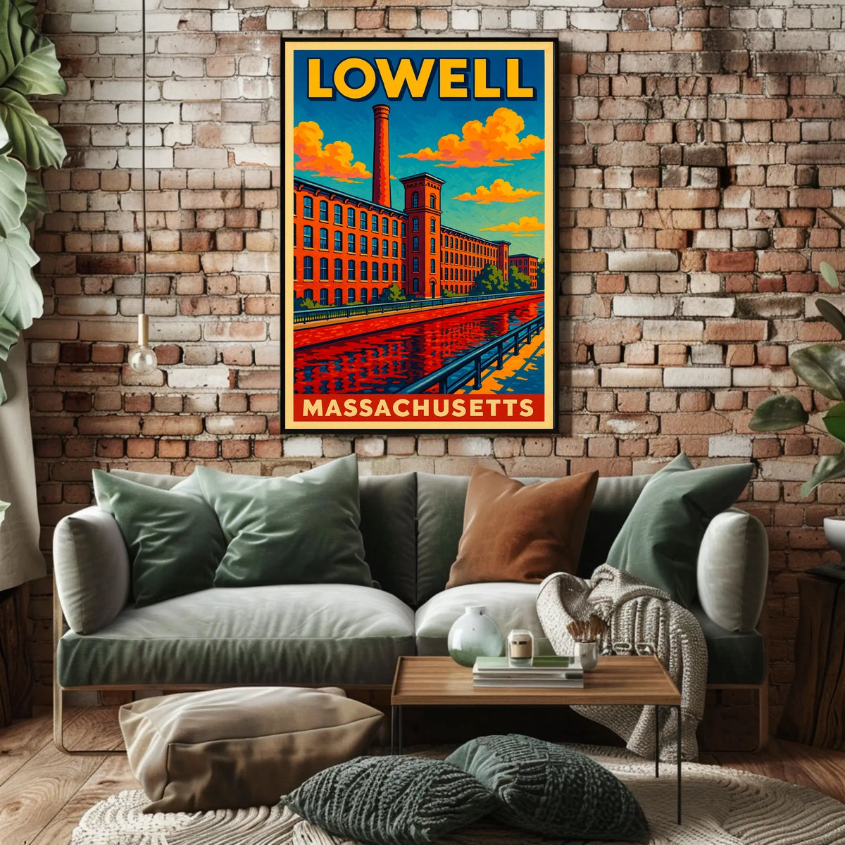 Lowell, Massachusetts Poster