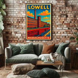 Lowell, Massachusetts Poster