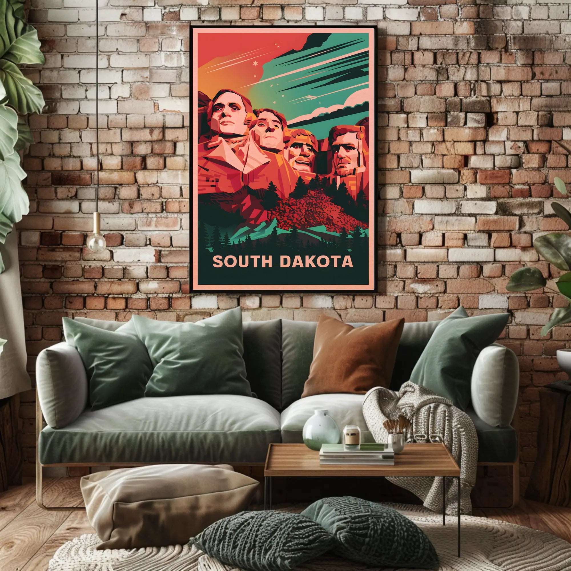 South Dakota Scenic Poster