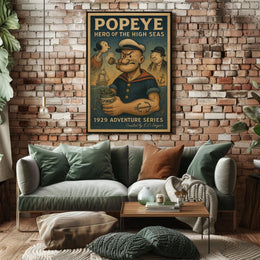Popeye 1929 Art Poster POP-110