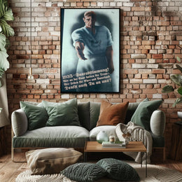 1935 Saar Referendum Art Print for Vintage Home Decor PosterGoat