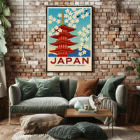 Japan Japanese Government Railways Poster PosterGoat