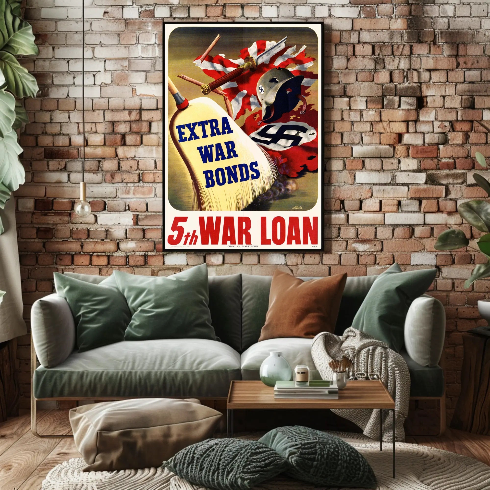 5th War Loan Campaign Art Print for Unique Decor PosterGoat