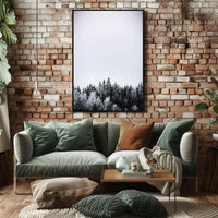Winter Forest Serenity Poster