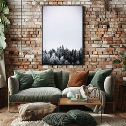 Winter Forest Serenity Poster