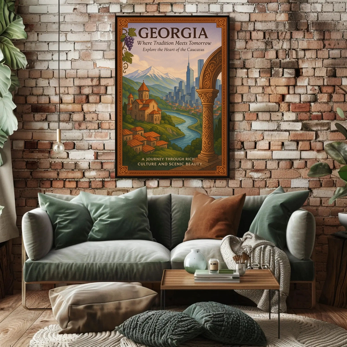 Georgia Where Tradition Meets Tomorrow Poster