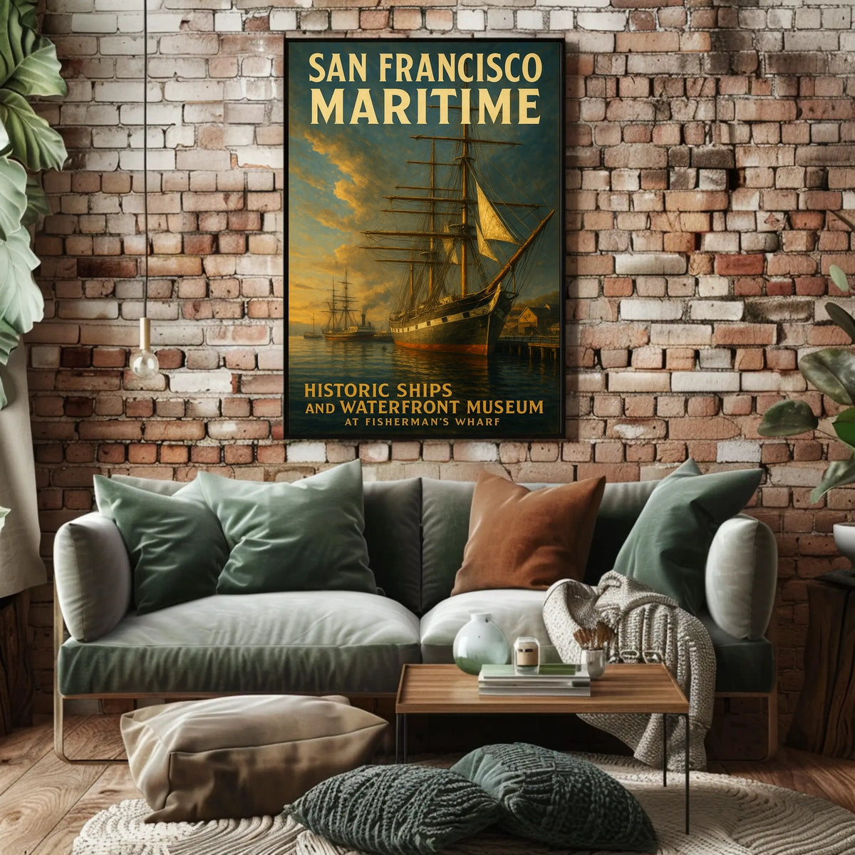 San Francisco Maritime Museum Poster